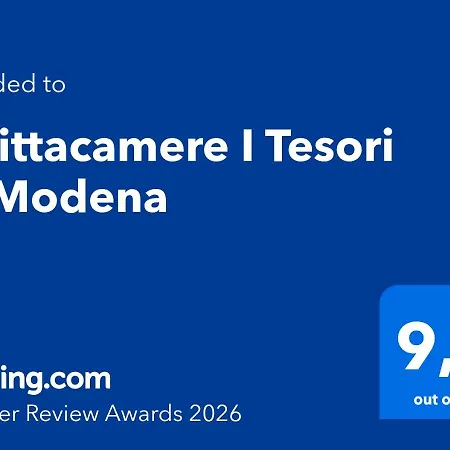 Vendégház I Tesori Di - Malmusi Modena